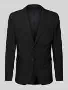 SELECTED HOMME Slim Fit 2-Knopf-Sakko mit Pattentaschen in Black, Größ...