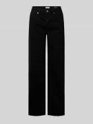 QS Straight Leg Jeans im 5-Pocket-Design in BLACK, Größe 44/30