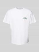 BLKVIS T-Shirt mit Label-Print in Weiss, Größe M