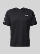 Under Armour T-Shirt mit Label-Print in Black, Größe L