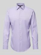 BOSS Slim Fit Business-Hemd mit Kentkragen Modell 'Hank' in Purple, Gr...