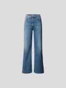 RE/DONE High Rise Flared Fit Jeans im Used-Look in Jeansblau, Größe 25