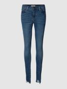 Levi's® Skinny Fit Jeans im Used-Look in Jeansblau, Größe 26/32