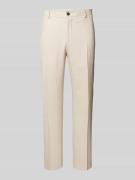 SELECTED HOMME Stoffhose mit Bundfalten Modell 'NEIL' in Sand, Größe 5...