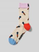 Happy Socks Socken mit Stretch-Anteil Modell 'Carrot' in Offwhite, Grö...