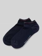Tommy Hilfiger Sneakersocken mit Label-Print im 2er-Pack in Dunkelblau...