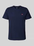 Levi's® T-Shirt mit Label-Stitching in Marine, Größe L