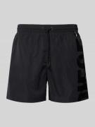 Diesel Badehose mit elastischem Bund Modell 'RIO' in Black, Größe L
