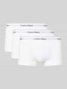 Calvin Klein Underwear Trunks mit elastischem Label-Bund im 3er-Pack i...