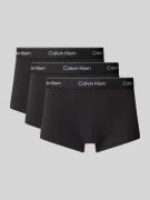 Calvin Klein Underwear Trunks mit elastischem Label-Bund im 3er-Pack i...