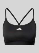 ADIDAS SPORTSWEAR Bustier mit Label-Prints in Black, Größe L