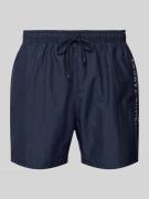 Tommy Hilfiger Badeshorts mit elastischem Bund Modell 'ORIGINAL' in Du...