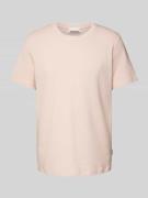 Armedangels T-Shirt mit geripptem Rundhalsausschnitt Modell 'MAARKOS' ...