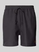 Carhartt Work In Progress Badehose mit Label-Stitching in Black, Größe...