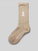Armedangels Socken mit Logo-Detail Modell 'SAAMUS' in Beige, Größe 35-...