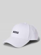 BOSS Basecap mit Label-Stitching Modell 'Zed' in Weiss, Größe 1