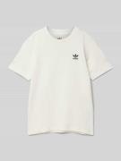 adidas Originals T-Shirt mit Label-Stitching Modell 'CLOWHI' in Offwhi...