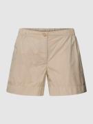 Tommy Hilfiger Shorts mit elastischem Bund in Beige, Größe 40