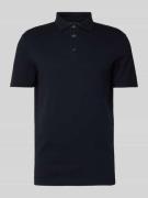 Strellson Poloshirt mit Strukturmuster Modell 'Fisher' in Dunkelblau, ...