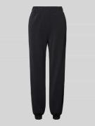 EA7 Emporio Armani Sweatpants mit elastischem Bund in Black, Größe XS