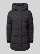 G.I.G.A. DX Steppmantel mit Kapuze in Black, Größe 44