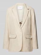 OPUS Blazer in Melange-Optik Modell 'Jadima' in Beige, Größe 38