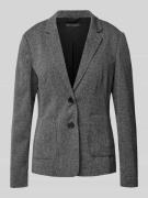 Betty Barclay Blazer mit aufgesetzten Taschen in Anthrazit, Größe 38