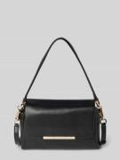 Tommy Hilfiger Lederhandtasche mit Label-Schriftzug Modell 'PLAQUE' in...