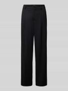 Oui Stoffhose mit französischen Eingrifftaschen in Black, Größe 42