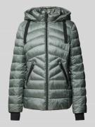 Gil Bret Steppjacke mit Reißverschlusstaschen in Gruen, Größe 34