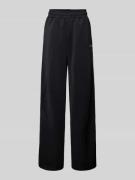 TheJoggConcept Wide Leg Sweatpants mit Label-Schriftzug Modell 'SIMA' ...