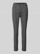 Marc Cain Slim Fit Hose in verkürzter Passform in Black, Größe 36