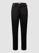 Christian Berg Woman Slim Fit Stoffhose mit Viskose-Anteil in Black, G...