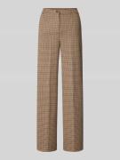 Weekend Max Mara Straight Fit Stoffhose mit Bügelfalten Modell 'PANETT...