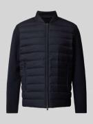 Emporio Armani Steppjacke mit Stehkragen in Marine, Größe 54