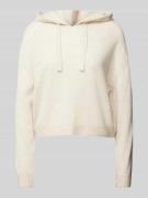 comma Wollpullover aus Woll-Kaschmir-Mix in Beige, Größe 36