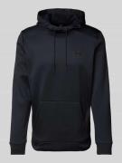 Under Armour Hoodie mit Label-Print in Black, Größe L