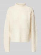 Vero Moda Regular Fit Strickpullover mit Stehkragen Modell 'MOON' in B...