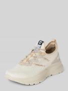 MoEa Sneaker mit Strukturmuster in Beige, Größe 41