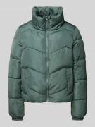 Vero Moda Boxy Fit Steppjacke mit Stehkragen Modell 'LIGARIO' in Schil...