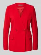 Christian Berg Woman Selection Blazer mit V-Ausschnitt in Rot, Größe 3...