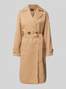 Vero Moda Outdoor Trenchcoat mit Bindegürtel Modell 'LOU' in Beige, Gr...