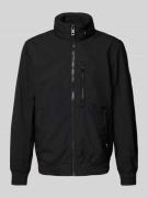 Tom Tailor Regular Fit Funktionsjacke aus Stretch-Material in Black, G...