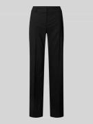 Jake*s Collection Bootcut Fit Stoffhose mit Bügelfalten in Black, Größ...