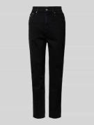 Tommy Jeans Mom Fit Jeans aus Baumwoll-Mix in Black, Größe 26/30