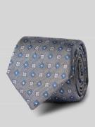 Willen Seidenkrawatte mit Strukturmuster in Rose, Größe 1