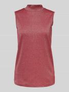 Christian Berg Woman Top mit Turtleneck in Bordeaux, Größe 38