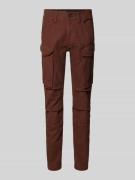 G-Star Raw Stoffhose mit 5-Pocket-Design Modell 'Rovic' in Rostrot, Gr...