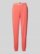 HUGO Pyjama-Hose aus Viskose-Mix mit Label-Details Modell 'UNITE' in K...