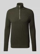 Jack & Jones Premium Strickpullover mit Troyer-Kragen Modell 'RBLALIAM...